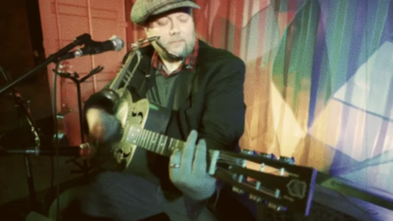 Jack Norton sings "Jerry the Junker" at Peter's Biergarten in Winona, Minnesota
