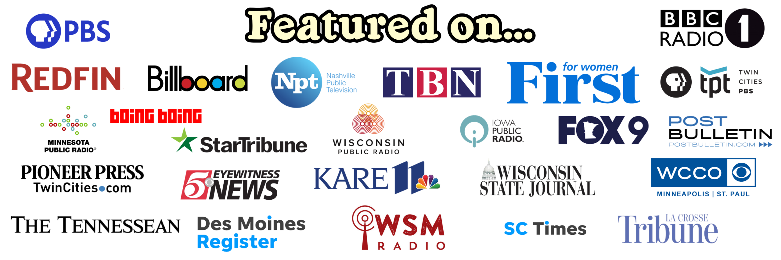 Jack Norton - Featured in (Career Highlights with logos)