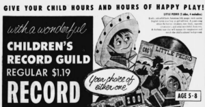 Kids record ad