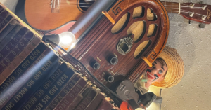 Jack Norton's 78s, old-time radio, Mexican puppet, and ukulele