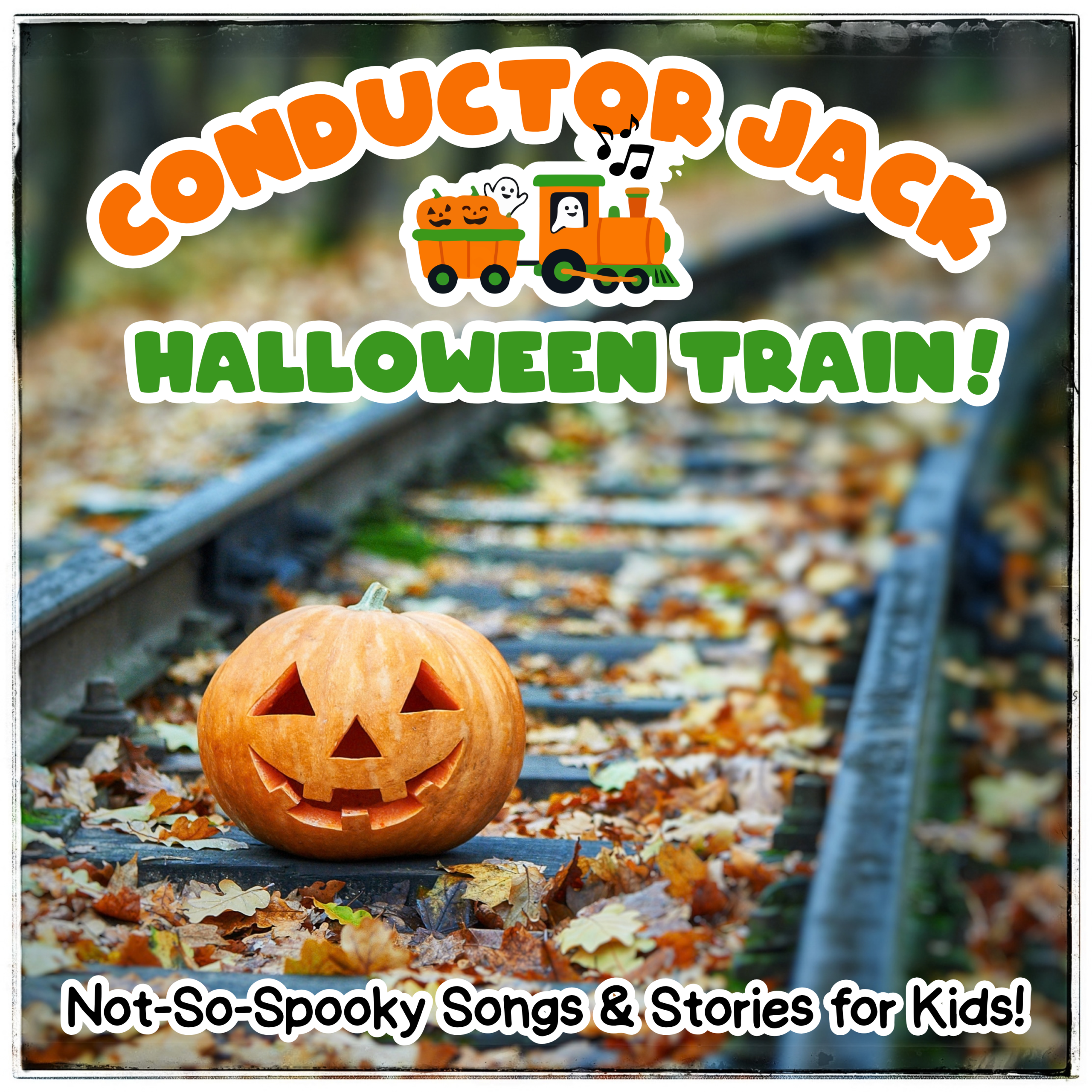 Conductor Jack album, "Halloween Train: Not-So-Spooky Songs and Stories for Kids!"
